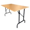 Rental folding leg desk